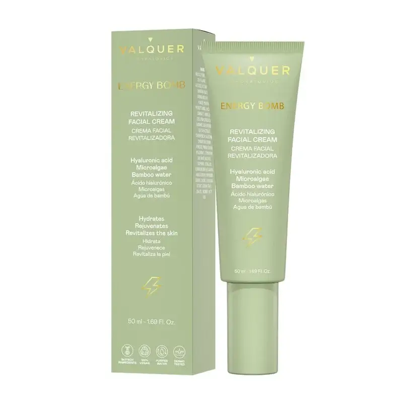 Valquer Energy Bomb Crème revitalisante pour le visage, 50 ml