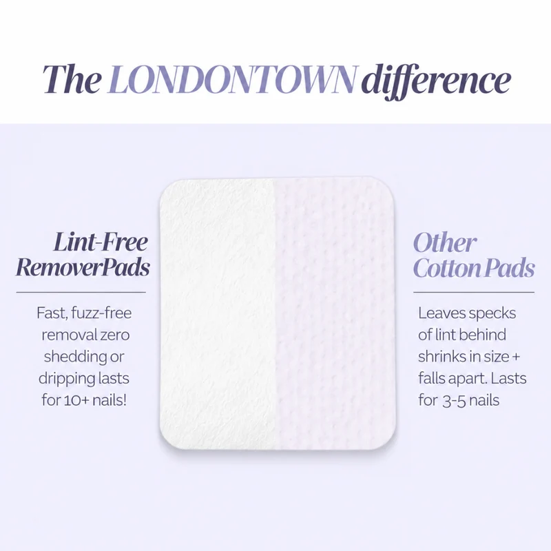 Londontown Lint-Free Remover Pads (set of 200)