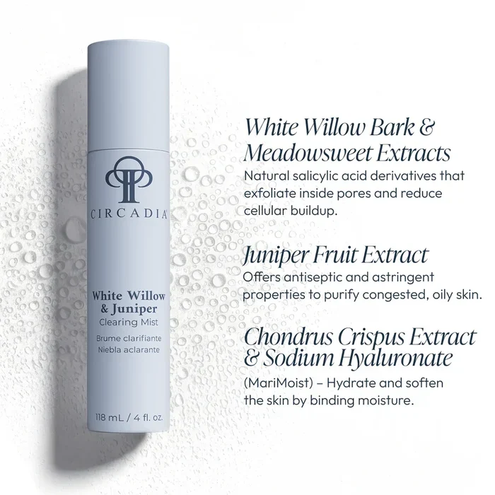 Circadia White Willow and Juniper Clearing Mist 118ml