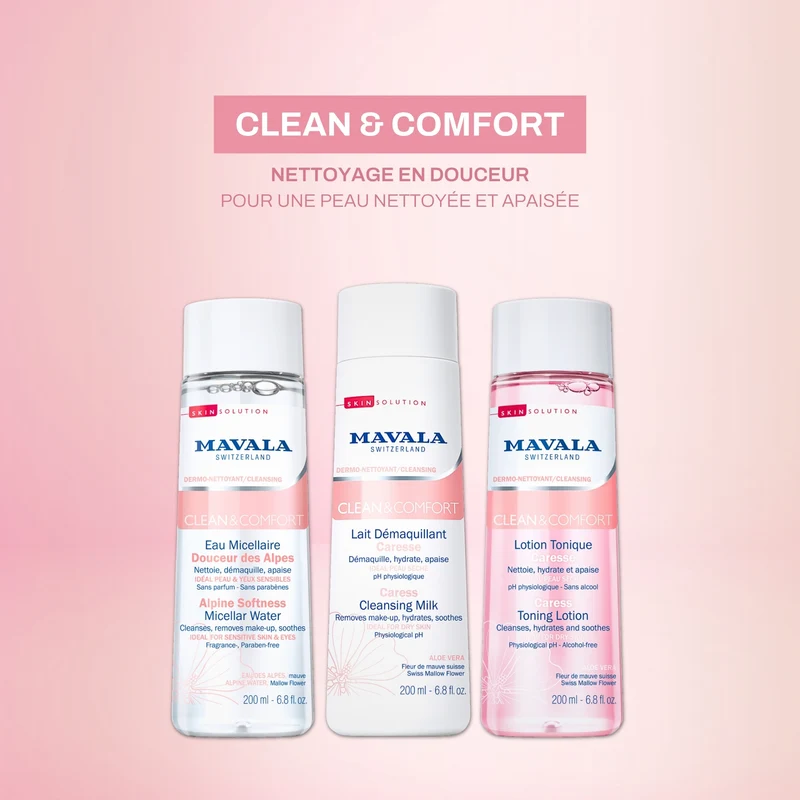 Eau Micellaire Douceur des Alpes Clean & Comfort - 100ml