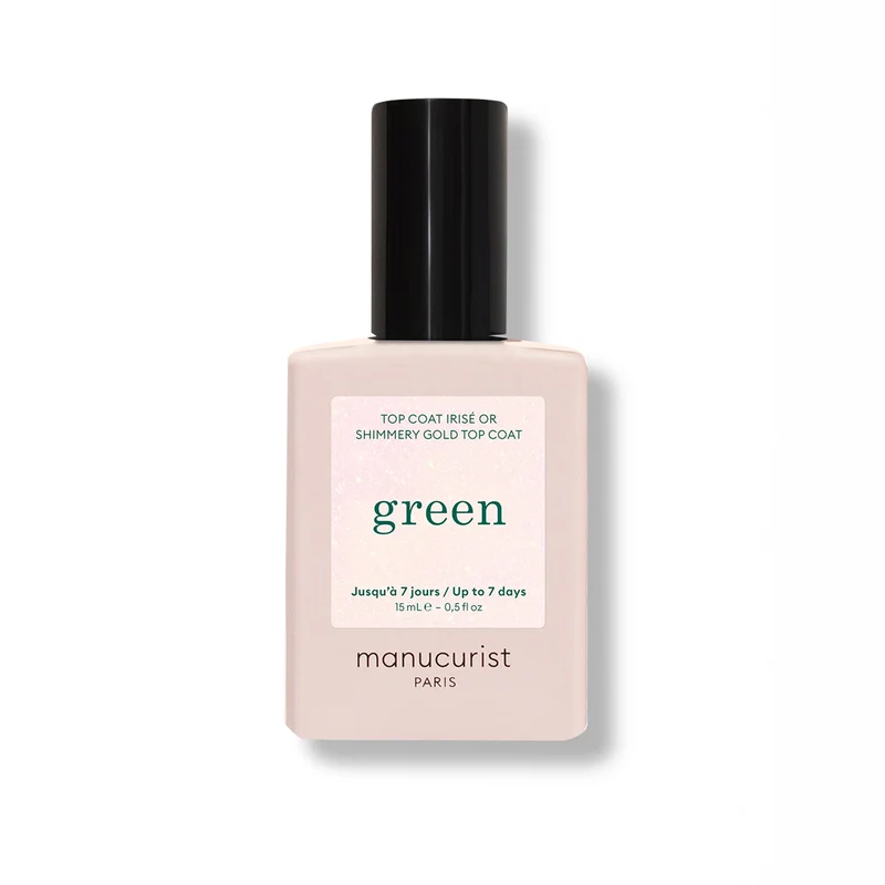 Manucurist • GREEN - Vernis #Top Coat Irisé Or