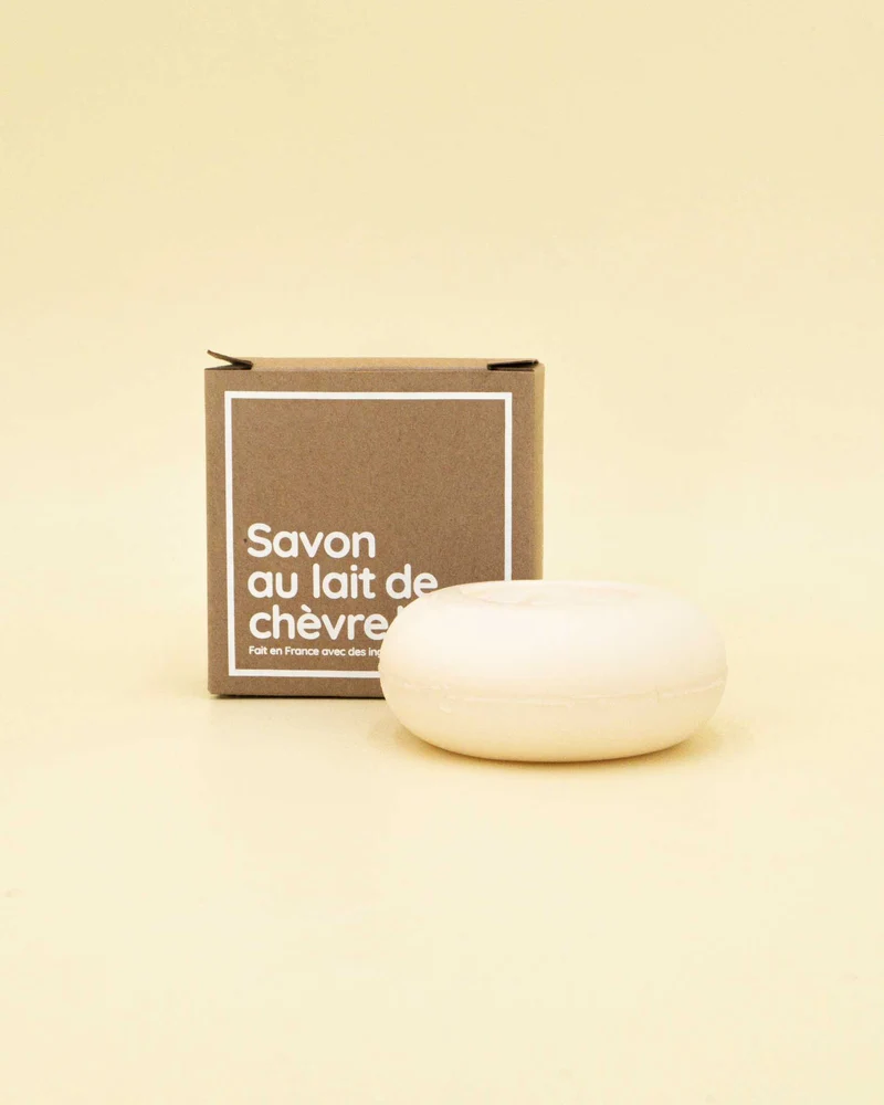 Savon visage - Lait de chèvre - Parfum Thé
