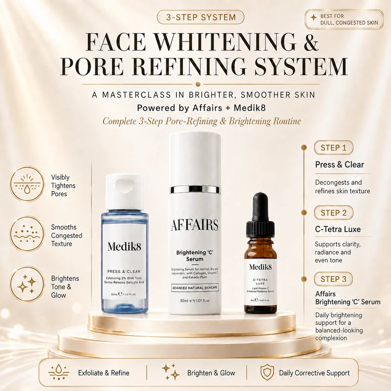 Face Whitening & Pore Refining System