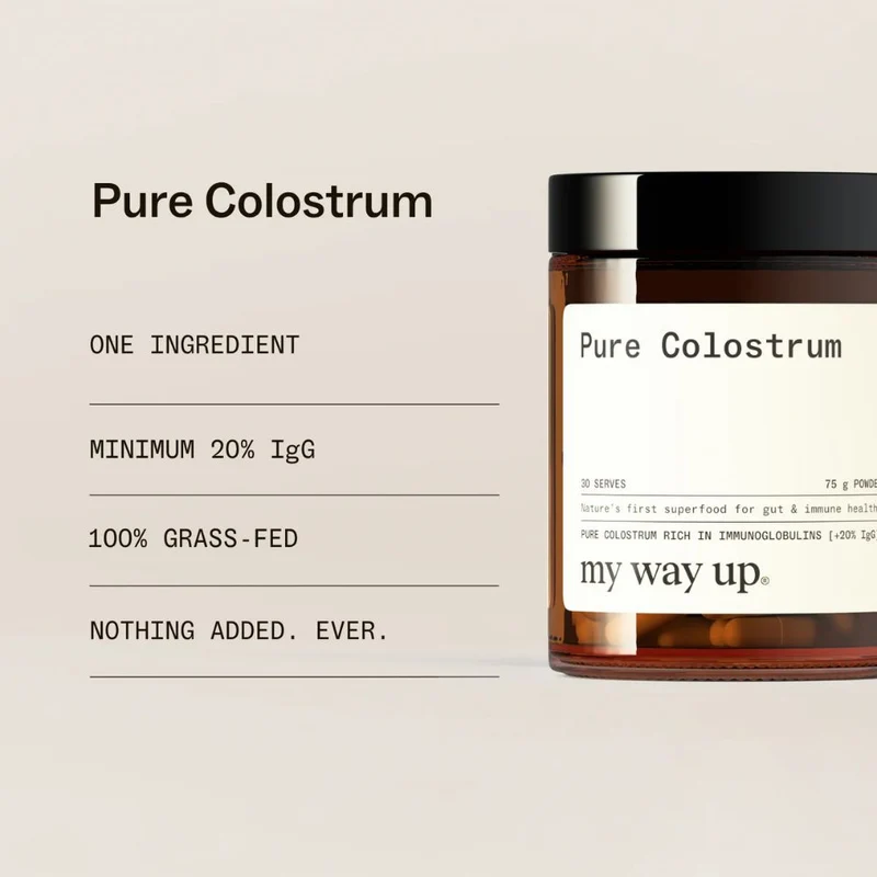 my way up Pure Colostrum