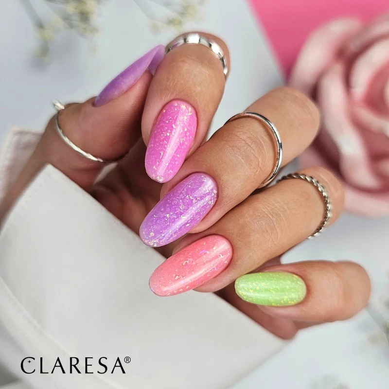 Claresa | Gel en bouteille - Brush Easy Gel - Glitter Pistachio - 5 ml