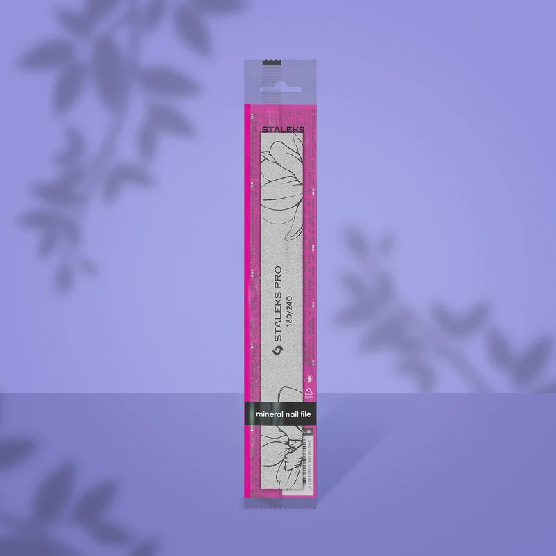 Staleks | Lime à ongles minérale EXPERT 20 - 180/240 - 1 pièce