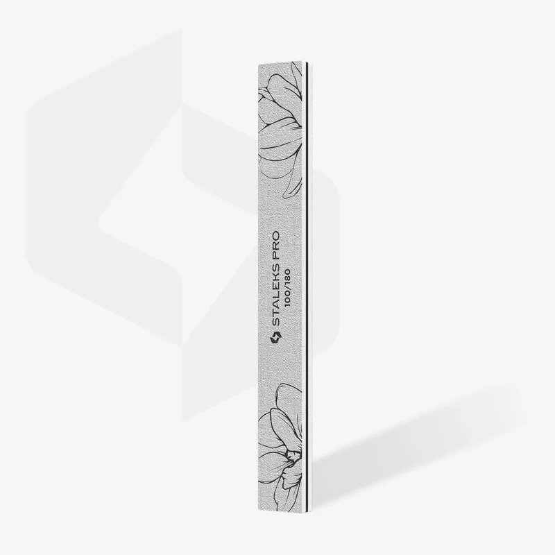 Staleks | Lime à ongles minérale droite EXPERT 20, 100/180 - 1 pièce