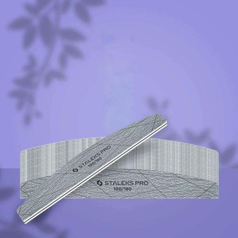 STALEKS | SMART 40 Lime à ongles minérale croissant 100/180 - 25 pièces