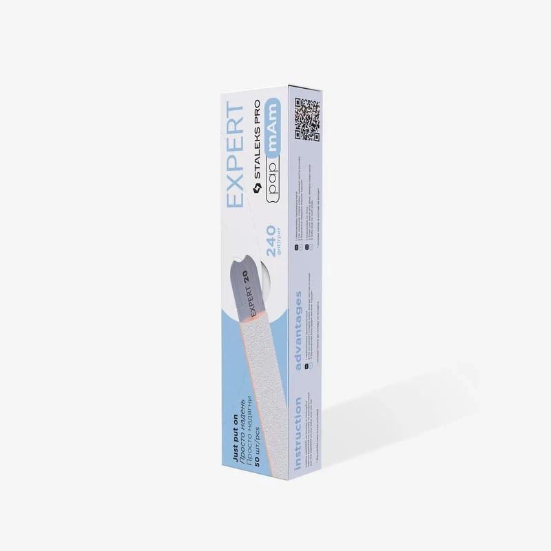 Staleks | Embouts interchangeables papmAm pour lime droite 240 EXPERT 22 - 50 pcs