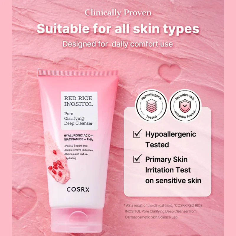 COSRX Red Rice Inositol Pore Clarifying Deep Cleanser 150ml
