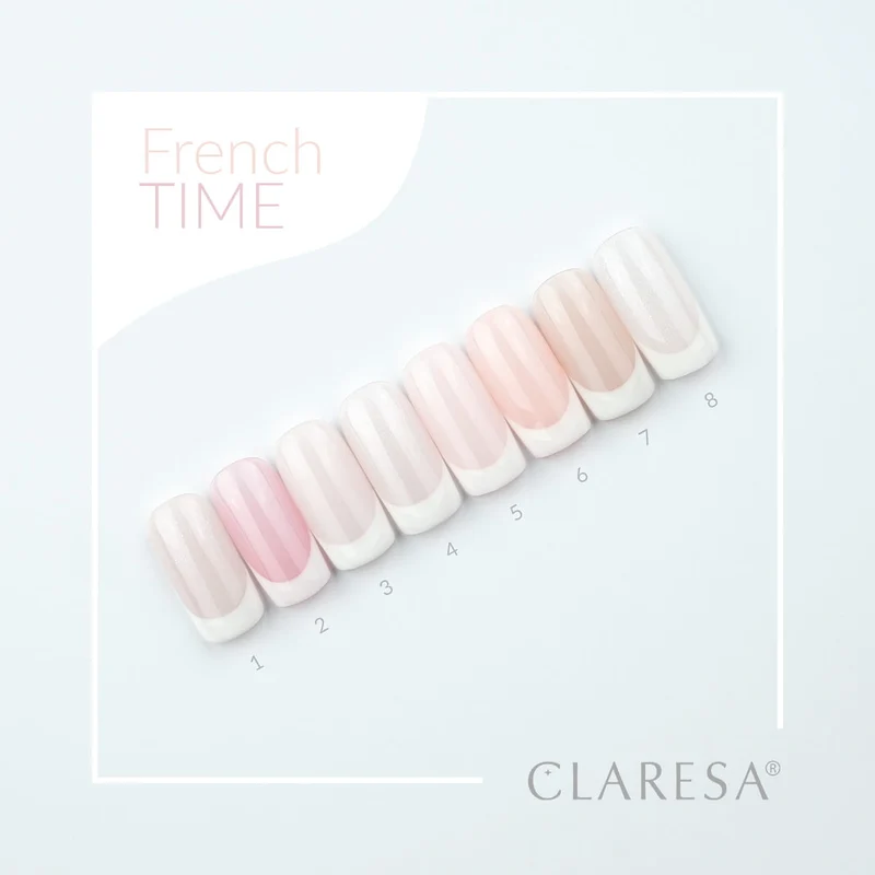 Claresa | Vernis semi-permanent French Time n°6 - 5ml