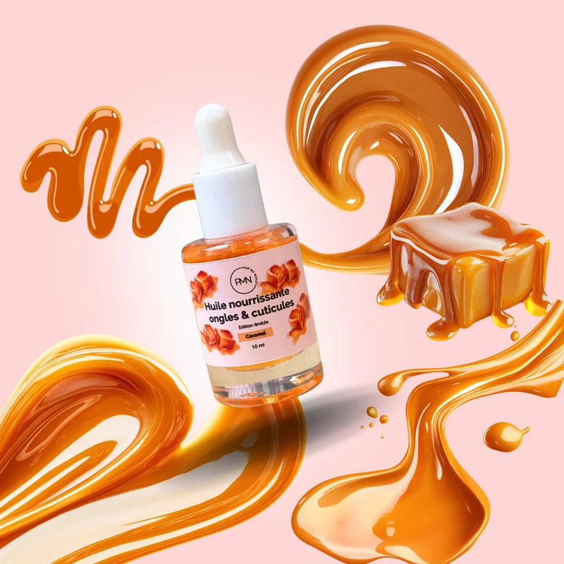 Pop My Nails | Huile nourrissante ongles & cuticules - Edition limitée parfum caramel