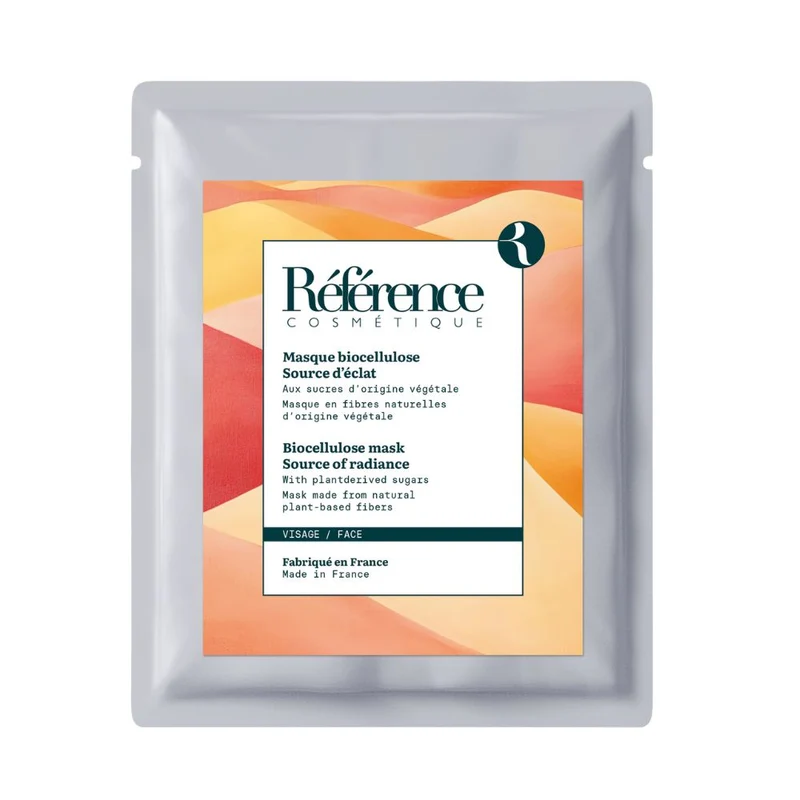 Masque biocellulose source d'éclat-peaux ternes