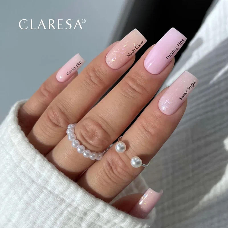 Claresa | Gel de construction - Hard&Easy - Pudding Pink 45g