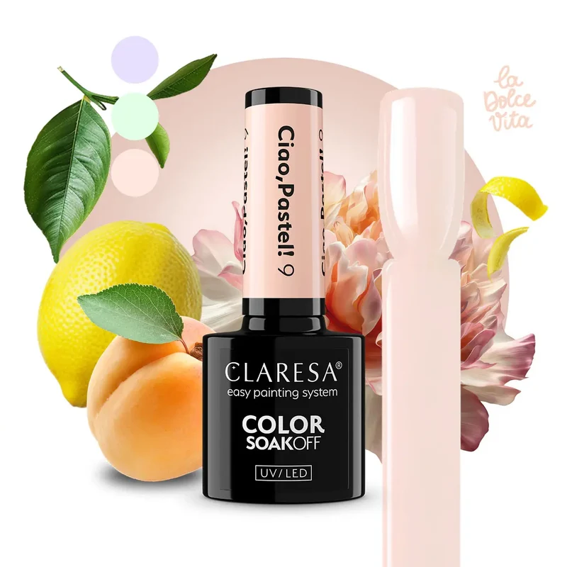 Claresa | Vernis semi-permanent Ciao Pastel n°9