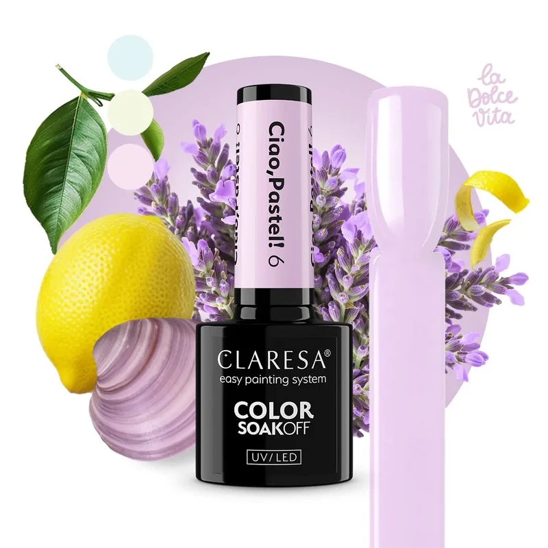 Claresa | Vernis semi-permanent Ciao Pastel n°6