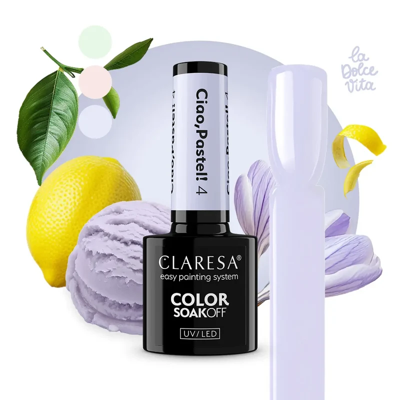 Claresa | Vernis semi-permanent Ciao Pastel n°4
