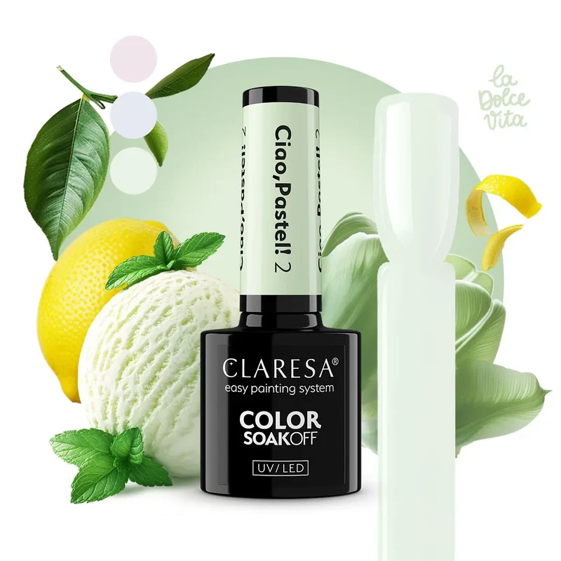 Claresa | Vernis semi-permanent Ciao Pastel n°2
