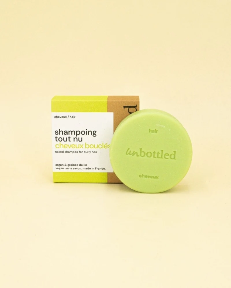 Shampoing solide - Cheveux bouclés (tout nu)