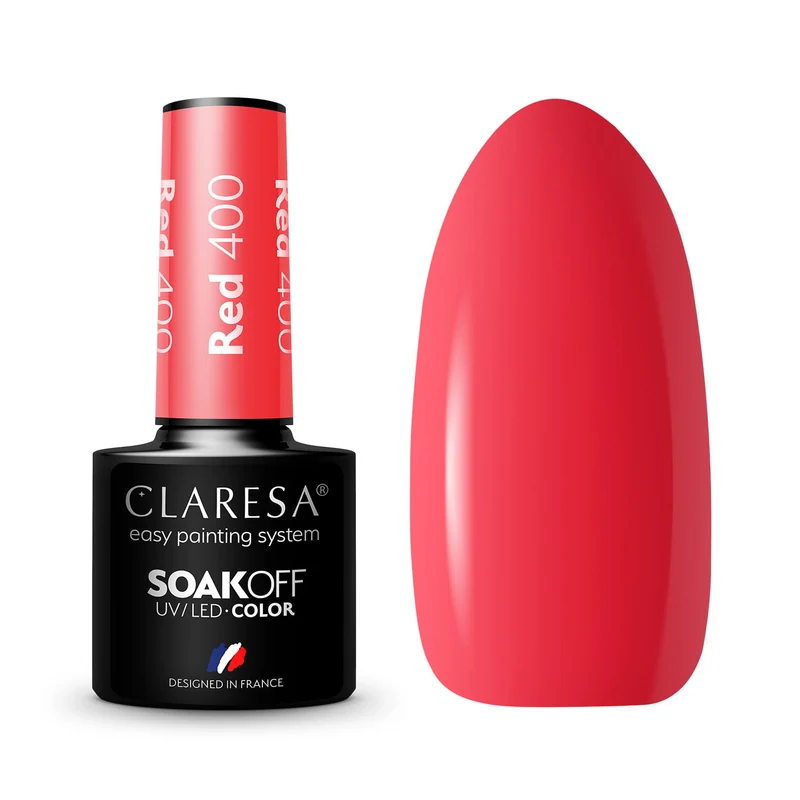 Claresa | Vernis semi-permanent Rouge n°400 - 5ml