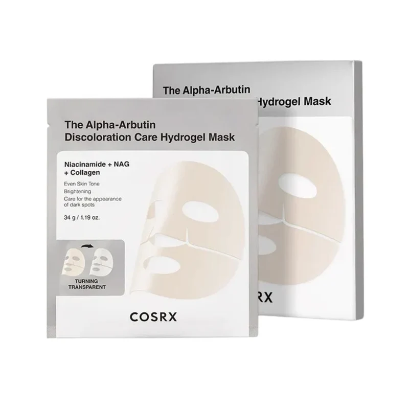 COSRX The Alpha-Arbutin Discoloration Care Hydrogel Mask - 3pcs