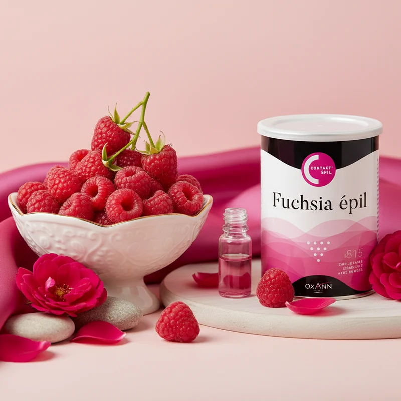 Cire Fuchsia Epil avec bandes pot 750g