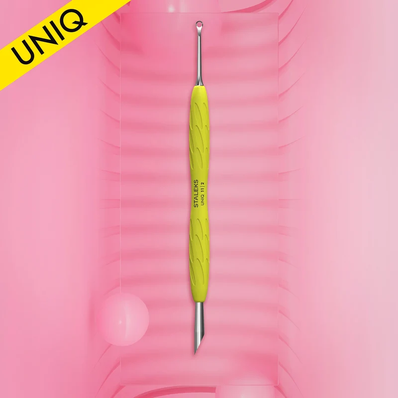 Staleks | Repousse cuticules avec manche en silicone "Gummy" UNIQ 11 TYPE 2
