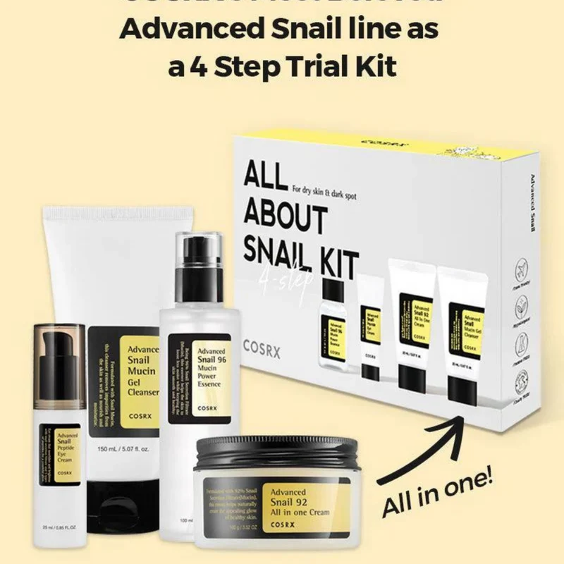 COSRX All About Snail Skin Care Kit 4-Step