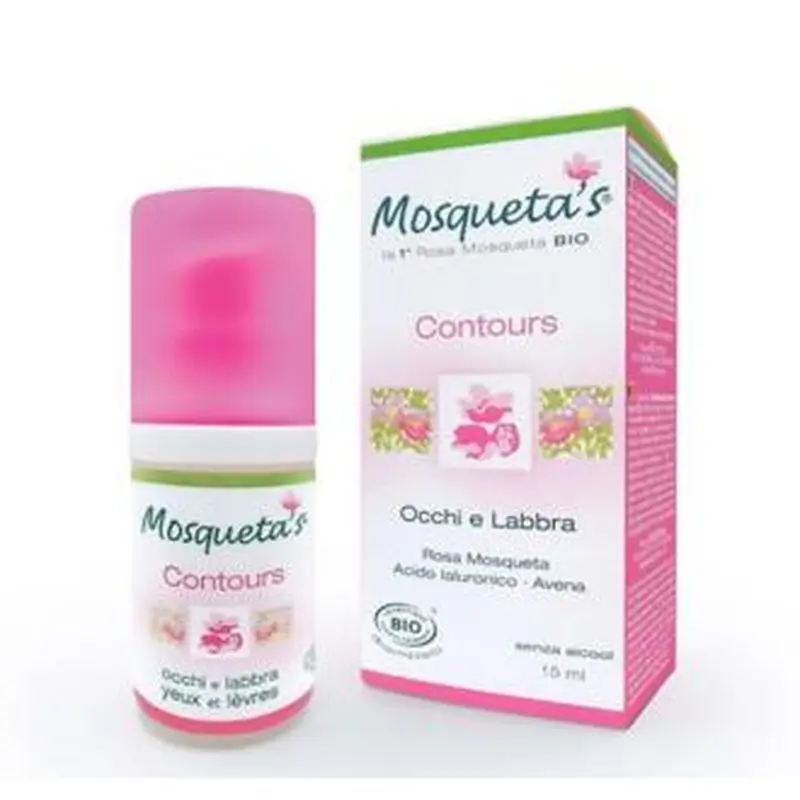 Mosqueta'S Rosa Mosqueta Crème Contour des Yeux et des Lèvres 15Ml. Bio