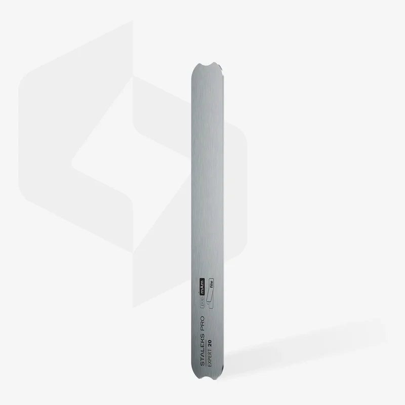 Staleks | Lime droite métal base réutilisable EXPERT 20