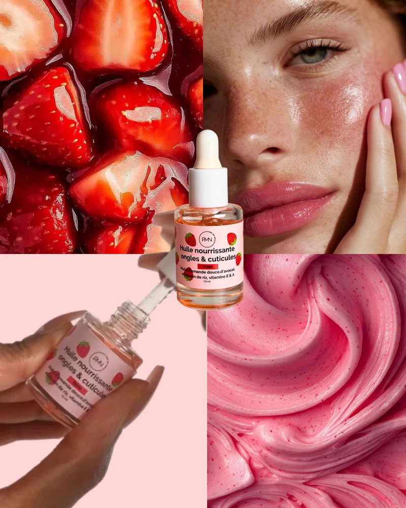 Pop My Nails | Duo d'huiles nourrissantes ongles & cuticules caramel & fraise