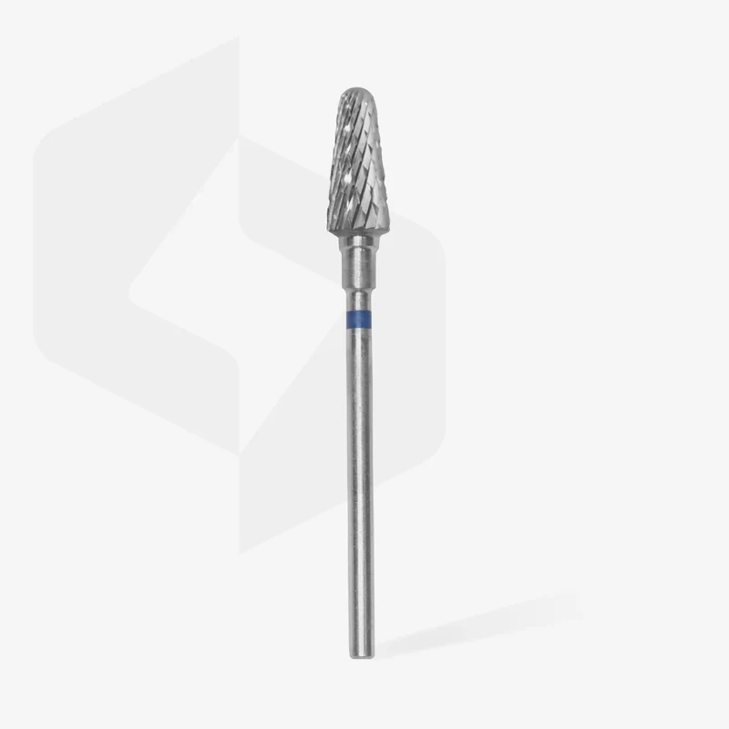 Staleks | Embout ponceuse carbure, «tronc», bleu, diamètre de la tête 6 mm, partie active 14mm