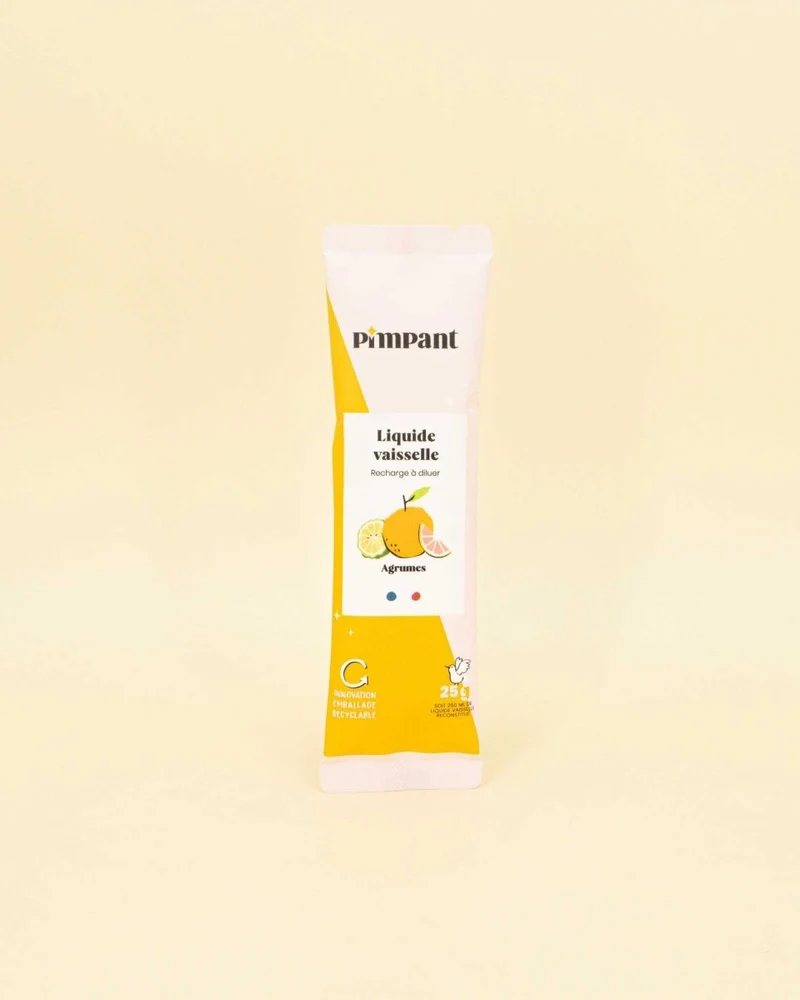 Liquide vaisselle - Agrumes - Recharge