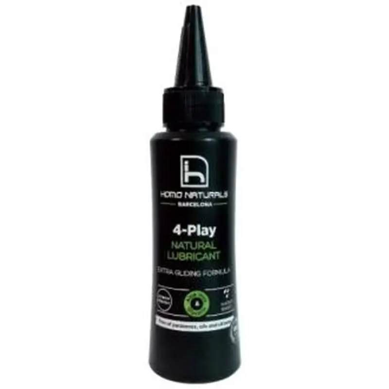 4-Play Lubrifiant Naturel Avec Canule 100Ml.