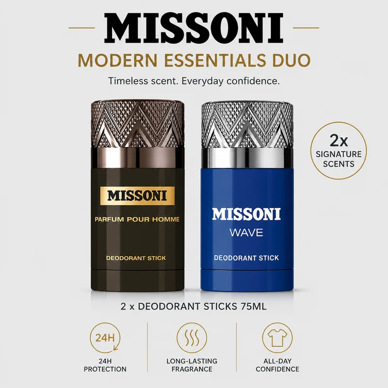 Missoni Signature Scents Duo – Deodorant Stick Set