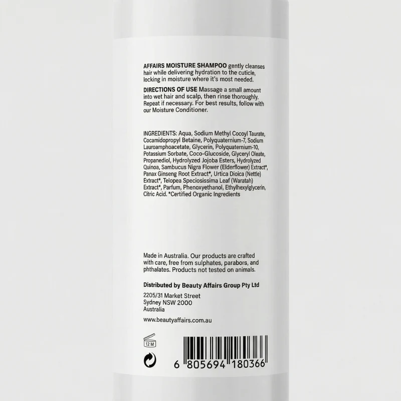 Affairs Moisture Shampoo 250ml