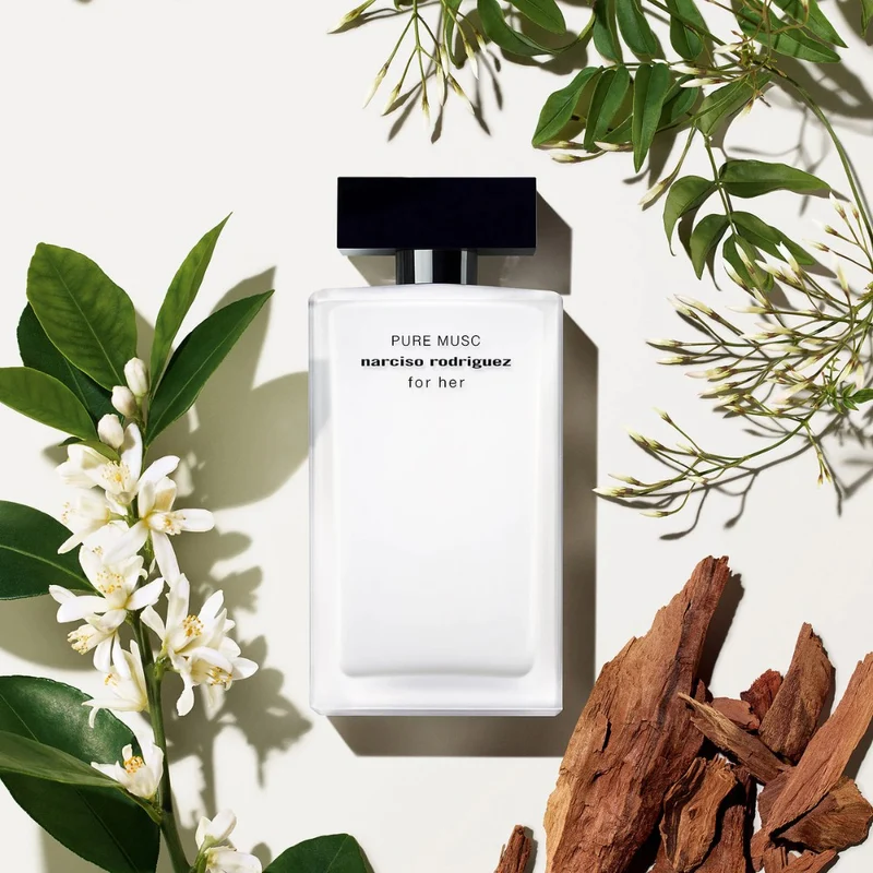 Narciso Rodriguez For Her Pure Musc EDP Gift Set (EDP 100ml + Body Lotion 50ml + Purse Spray EDP 10ml)