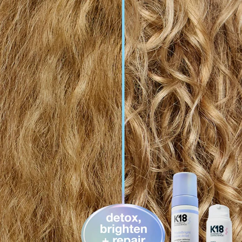 K18 TripleBright Oxidation Defense Purple Shampoo 125ml