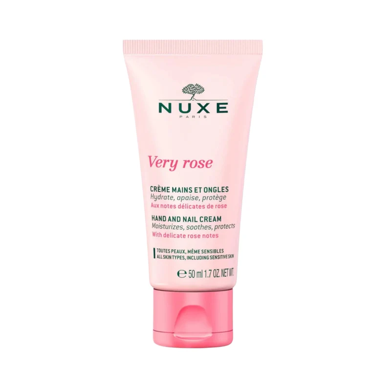 Nuxe Very Rose Soothing Hand and Nail Cream 50ml