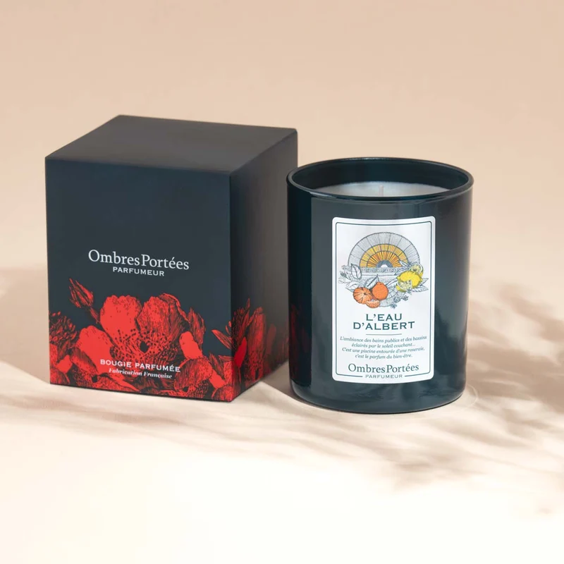 Bougie parfumée L'Eau d'Albert 210g