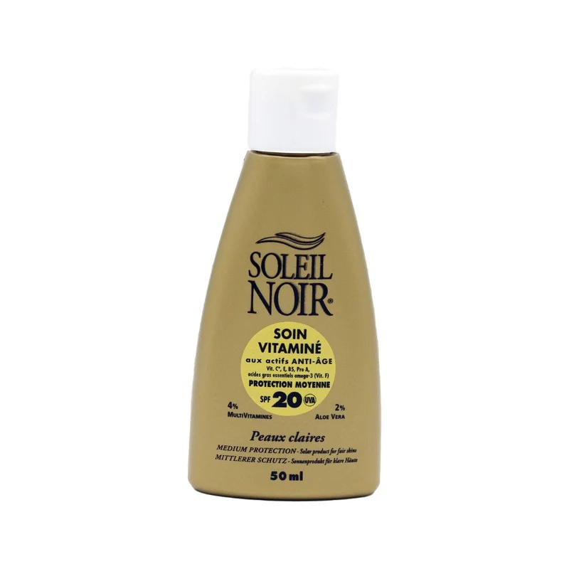 Soin vitaminé visage Protection solaire