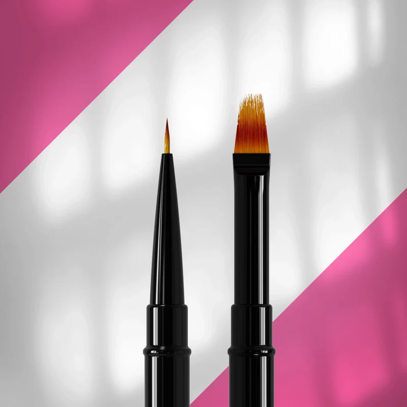 Staleks | Pinceau double liner 7mm et dégradé 11mm