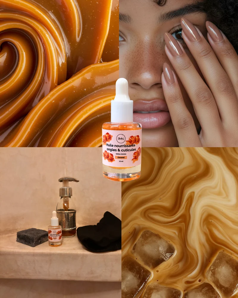 Pop My Nails | Duo d'huiles nourrissantes ongles & cuticules caramel & agrumes