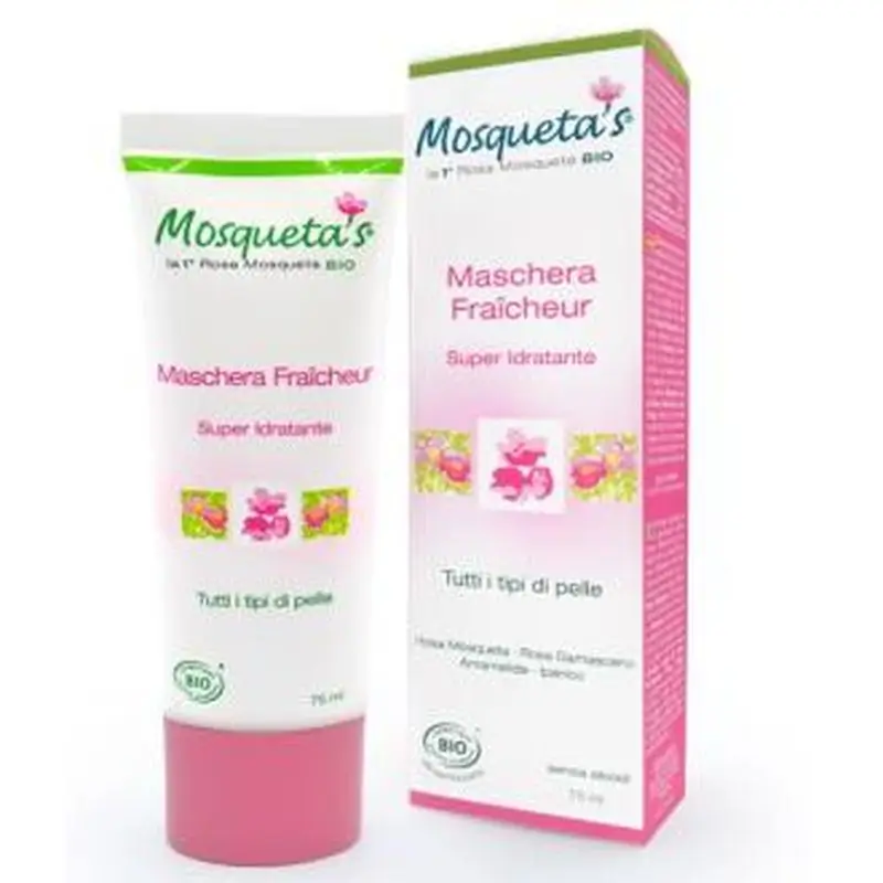 Mosqueta'S Masque Super Hydratant à la Rose Musquée 75Ml Bio