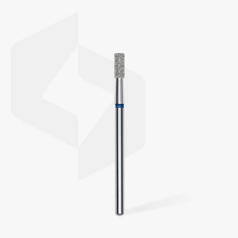Staleks | Embout ponceuse diamanté, « cylindre », bleu, diamètre de la tête 2,5 mm, partie active 6mm