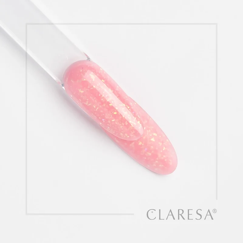 Claresa | Gel de construction - Soft & Easy - Glimmer Pink - 45g