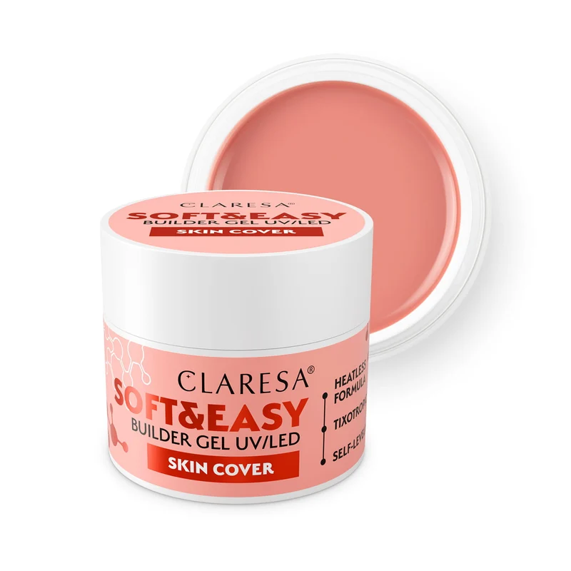 Claresa | Gel de construction - Soft & Easy - Skin Cover - 45g