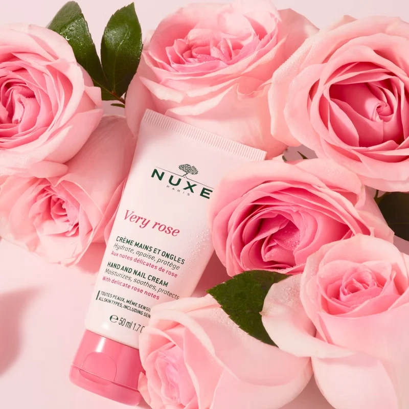 Nuxe Very Rose Soothing Hand and Nail Cream 50ml