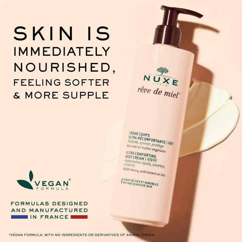 Nuxe Reve de Miel Ultra-Comforting Body Cream 48hr 400ml