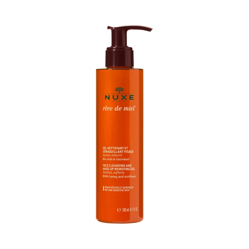 Nuxe Reve de Miel Face Cleansing and Makeup Removing Gel 200ml
